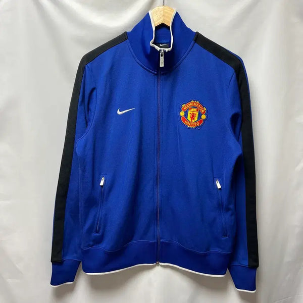 [BUNJANG] Nike Manchester United 12-13 Blue Anthem Jacket Training Track Top Jersey XL / [정품/XL] 나이키 맨유 12-13 블루 앤썸자켓 트레이닝 트랙탑 져지