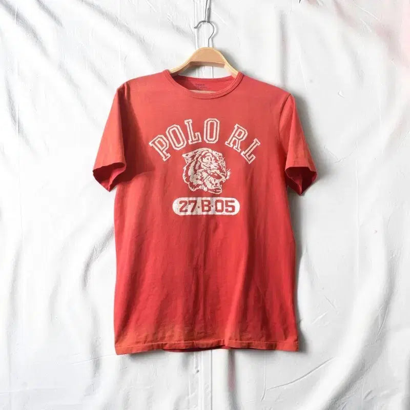 [BUNJANG] Polo Ralph Lauren Tiger Graphic Cotton T-Shirt / 폴로 랄플로렌 타이거 반팔티 M0843