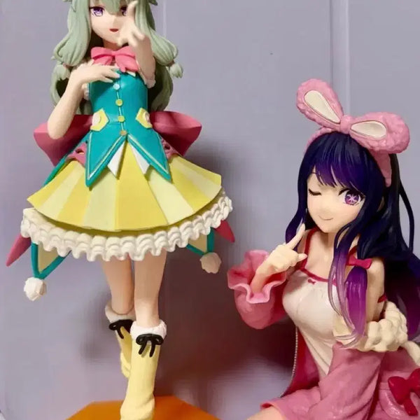 [BUNJANG] Kusanagi Nene & Hoshino Ai "Bishoujo" Display Figures Bundle Set / 프세카 쿠사나기 네네 호시노 아이 피규어 일괄 미소녀 방꾸