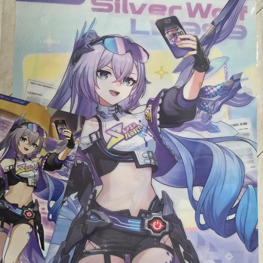 [BUNJANG] Honkai: Star Rail Silver Wolf Immersive Exhibition Special Ticket & L-Folder Bundle / 붕스 은랑 뀨랑 전시회 히든 티켓 및 L자 파일 일괄