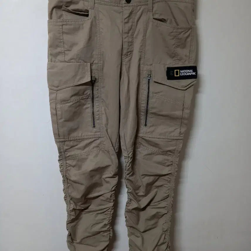 [BUNJANG] National Geographic String Pants 86 Beige / 내셔널지오그래픽 스트링 패츠 86 !!