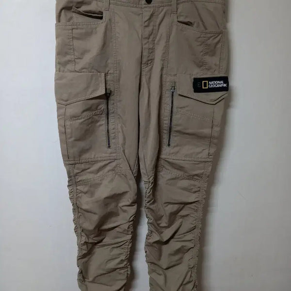 [BUNJANG] National Geographic String Pants 86 Beige / 내셔널지오그래픽 스트링 패츠 86 !!
