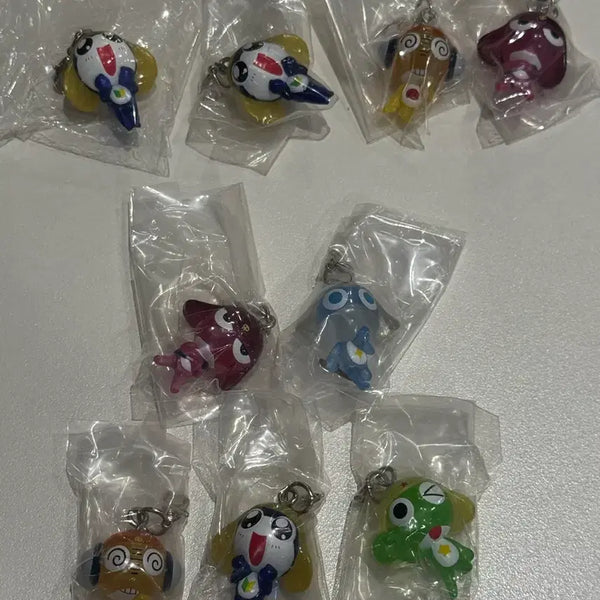 [BUNJANG] Mejirusi Keroro Gunso 1st Series Keyring Gacha Frog Sergeant Keroro / 메지루시 1탄 키링 가챠 개구리중사 케로로