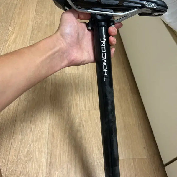 [BUNJANG] Thomson Zero Back Oversize Seatpost with Shimano Pro Stealth Saddle Set / 탐슨 제로백 오버사이즈, 시마노 프로 스텔스 안장셋