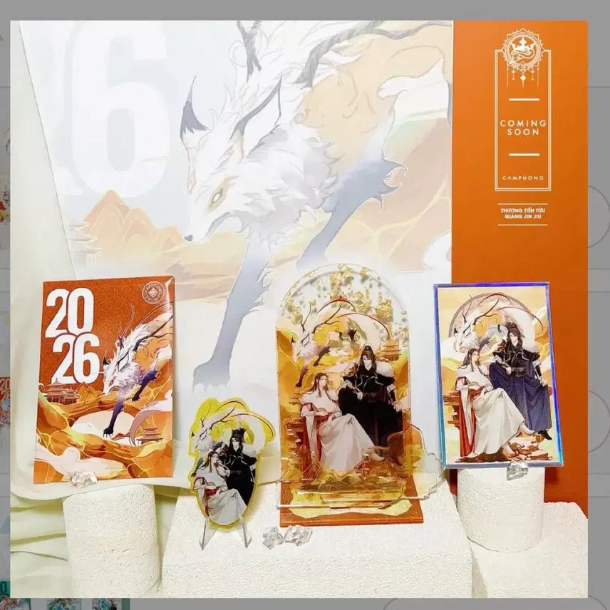 [BUNJANG] Um Yang Oh Haeng Jang Jin Ju Death Manga Tong Kampong Acrylic Standee Set / 음양오행 장진주 사망만화통 2026 캄퐁 아크릴