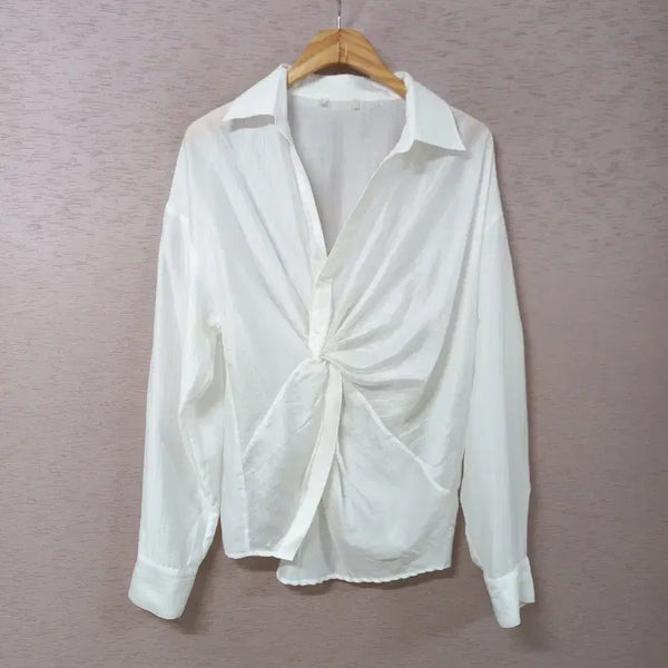[BUNJANG] DandiHara Ivory Blouse Women's / B7-28/아이보리 블라우스 여성