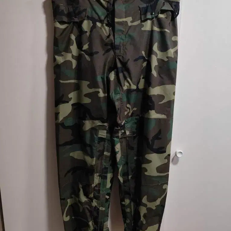 [BUNJANG] US Army ORC Original Woodland Waterproof Rain Suit Pants Medium 38-40 / 미디엄 38~40 미군 ORC 오리지널 우드랜드 방수 레인슈트 바지