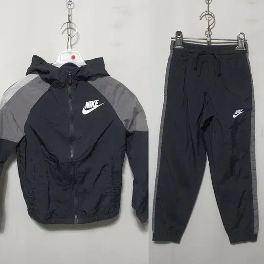[BUNJANG] Nike Kids Woven Training Suit Set XS (120-130/7-8) / 0028) 나이키 키즈 우븐 트레이닝복 세트 XS (120-130/7-8)