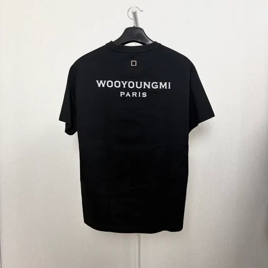 [BUNJANG] WooYoungMi Back Logo Short Sleeve T-Shirt Size 48 / [48/정품] 우영미 백로고 반팔