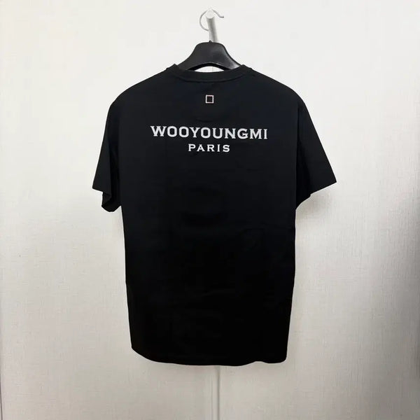 [BUNJANG] WooYoungMi Back Logo Short Sleeve T-Shirt Size 48 / [48/정품] 우영미 백로고 반팔