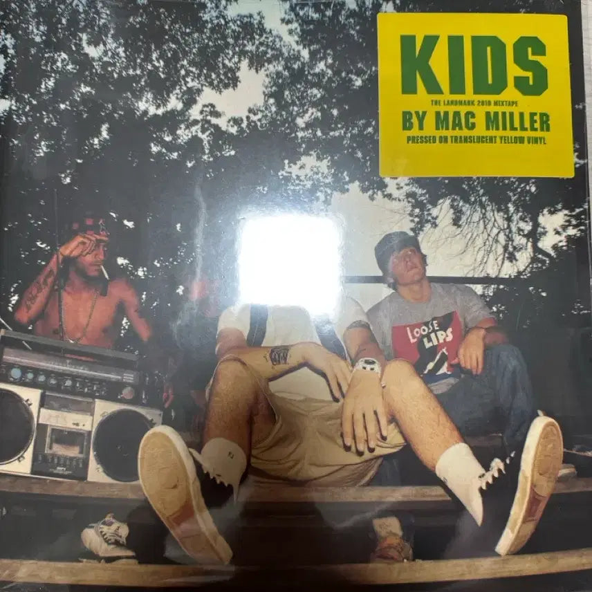[BUNJANG] Mac Miller KIDS Vinyl LP (Clear Yellow, Sealed) / 맥밀러 KIDS 바이닐 LP 미개봉