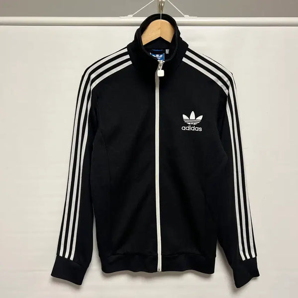 [BUNJANG] Adidas Europa Black Track Top Jersey / [정품/95] 아디다스 유로파 블랙 트랙탑 져지