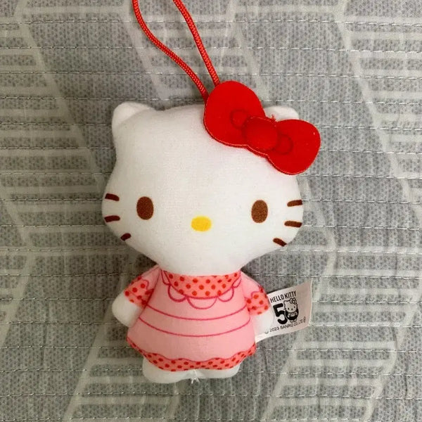 [BUNJANG] Hello Kitty 50th Anniversary McDonald's Doll Keychain / 헬로키티 인형 키링 50주년 맥도날드