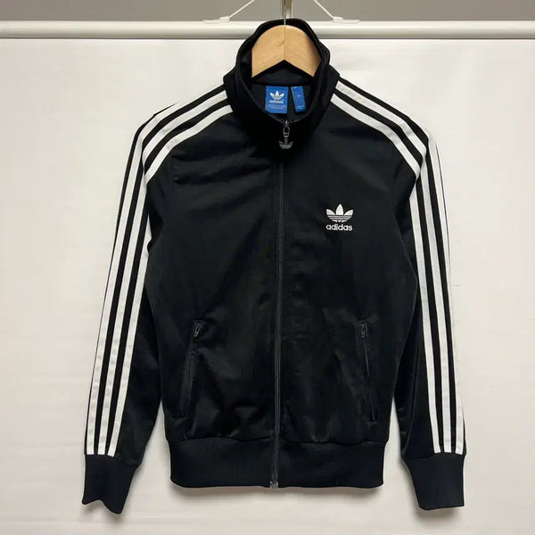 [BUNJANG] Adidas Firebird Women's Back Logo Black Track Top Jersey / [정품/95] 아디다스 파이어버드 여성용 백로고 블랙 트랙탑 져지