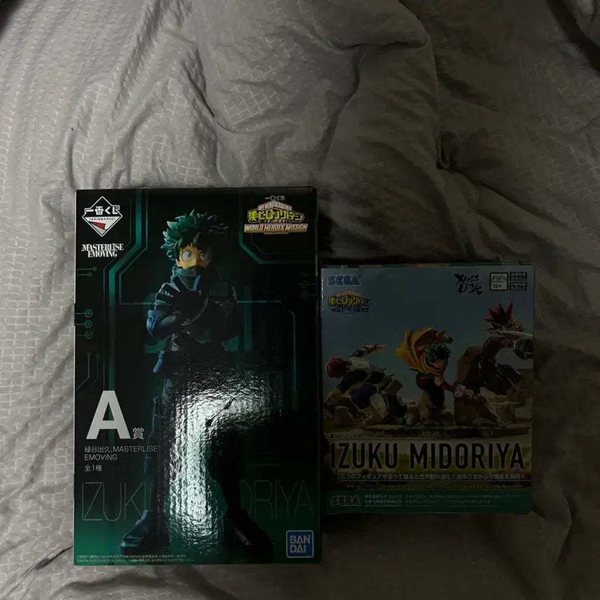 [BUNJANG] My Hero Academia World Heroes Mission Izuku Midoriya A Prize Figure (Sealed) / 히로아카 월드 히어로즈 미도리야A상 (미개봉)