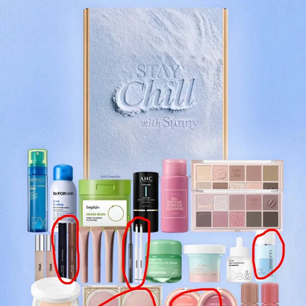 [BUNJANG] Sunny Box Stay Chill Warm Bundle Set - Selected Items / 써니박스 스테이칠 웜 일부 양도