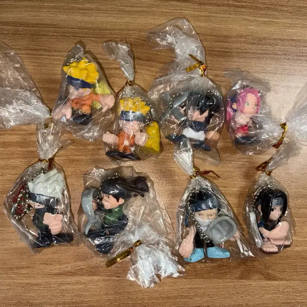[BUNJANG] Naruto Classic Keychain Set (8 Types) / 나루토 고전 키링 8종 일괄