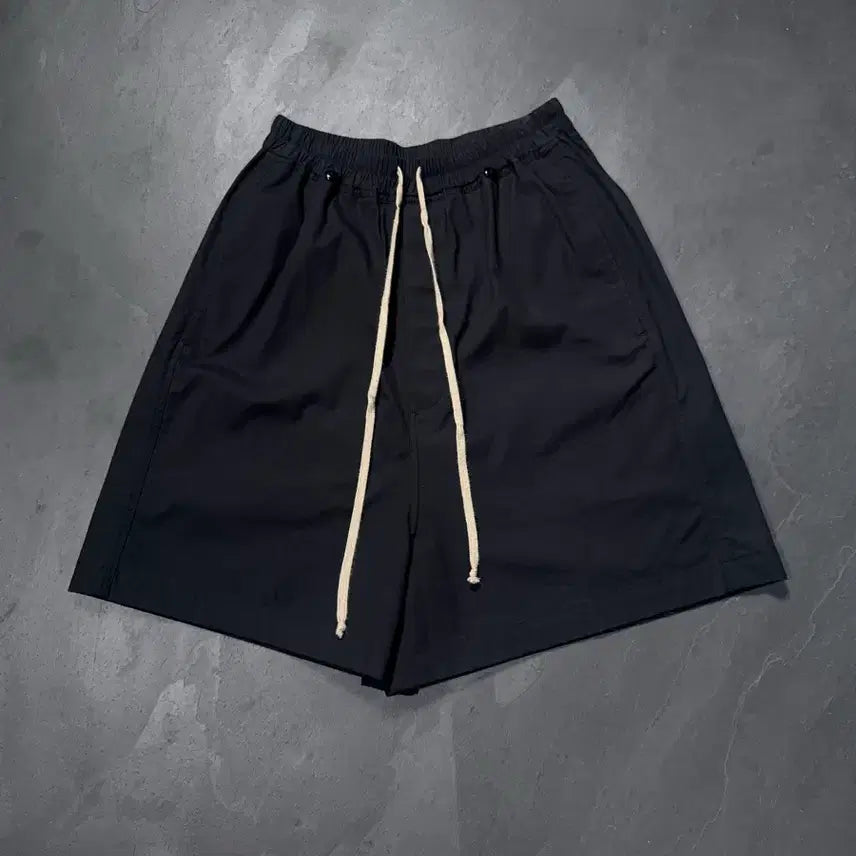 [BUNJANG] Rick Owens Faun Collection Wide Drape Cotton Shorts / 릭오웬스 포그 쇼츠팬츠 반바지