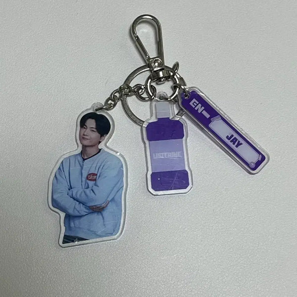 [BUNJANG] ENHYPEN Jay Listerine Acrylic Keyring / 엔하이픈 리스테린 아크릴 키링 제이