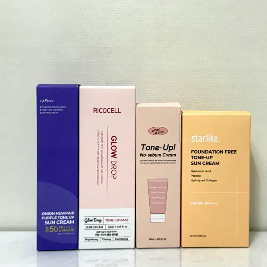 [BUNJANG] Isntree Lycosel Wetherskin Tone-Up Cream Sunscreen / [톤업] 이즈앤트리 리코셀 와더스킨 톤업 크림 선크림 스킨케어