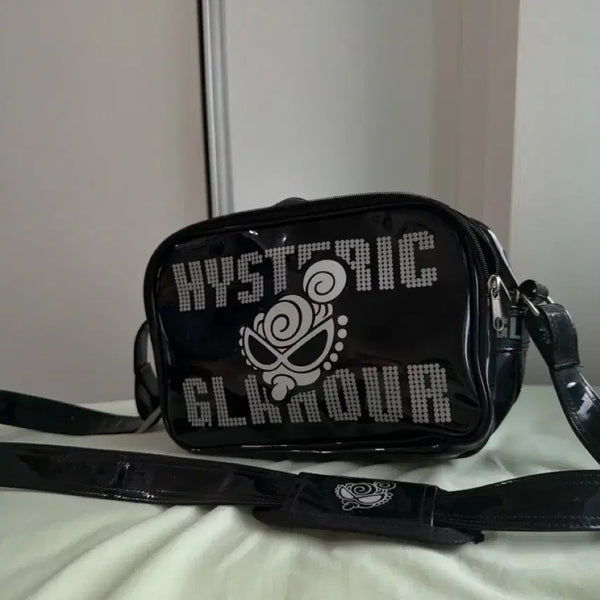 [BUNJANG] Hysteric Glamour Enamel Crossbody Bag / 히스테릭 글래머 크로스백 에나멜