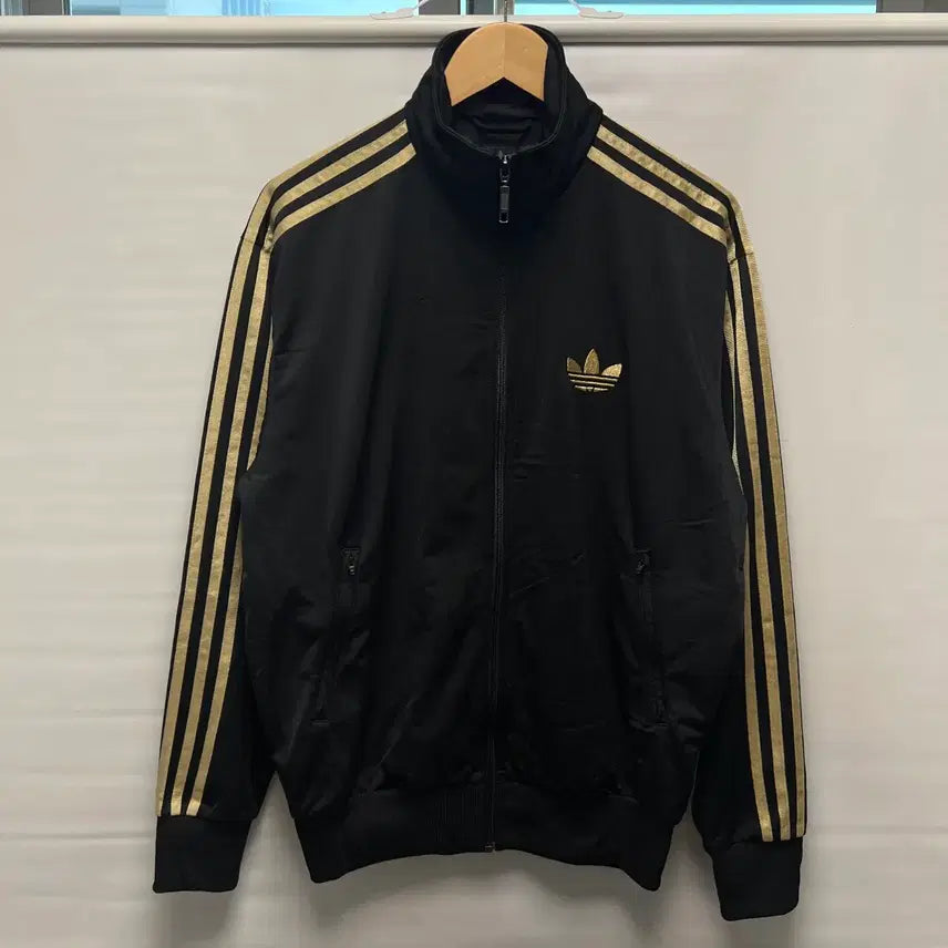 [BUNJANG] Adidas Firebird Track Top Jersey Black Gold / [정품/100] 아디다스 구파이어버드 블랙 골드 검금 트랙탑 져지