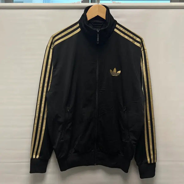 [BUNJANG] Adidas Firebird Track Top Jersey Black Gold / [정품/100] 아디다스 구파이어버드 블랙 골드 검금 트랙탑 져지