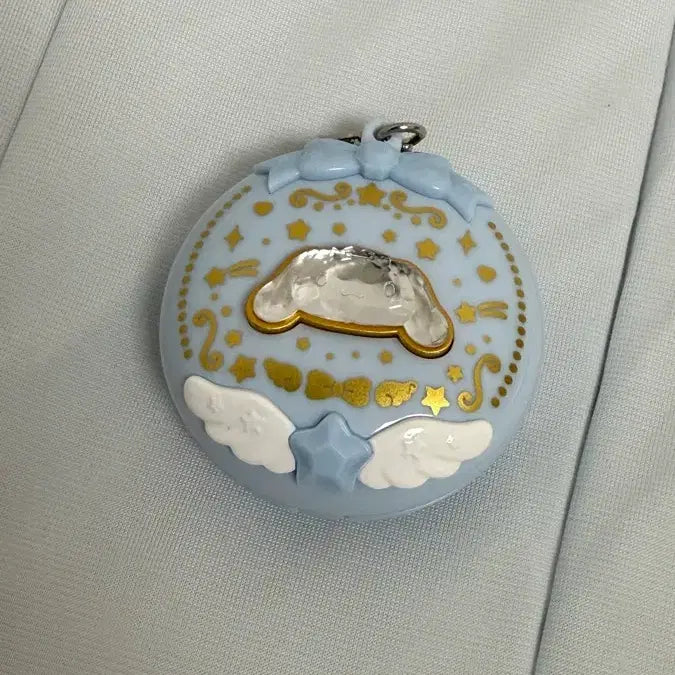 [BUNJANG] Cinnamoroll Mirror Storage Keyring / 시나모롤 거울 보관 키링