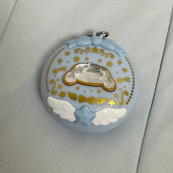[BUNJANG] Cinnamoroll Mirror Storage Keyring / 시나모롤 거울 보관 키링