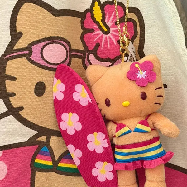 [BUNJANG] Hello Kitty Tanning Kitty Doll Keyring / 헬로키티 전시회 태닝키티 인형 키링