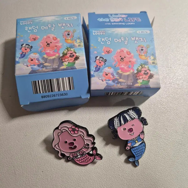 [BUNJANG] Coex Aquarium Metal Badge - Luffy / 코엑스 씨라이프 , 아쿠아리움 메탈 뱃지 , 루피