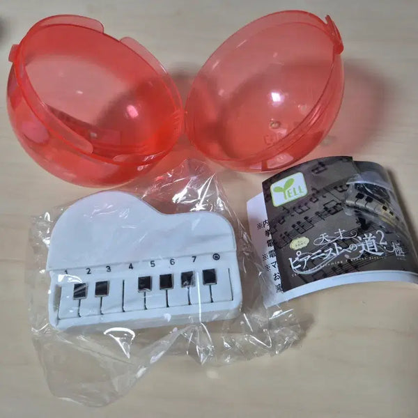 [BUNJANG] Genius Pianist's Path 2 Sound Piano Gacha Figure White / 천재 피아니스트의 길 2 사운드 피아노 가챠 피규어 화이트