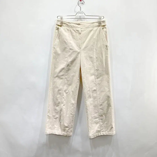 [BUNJANG] KUHO Corduroy Wide Pants Beige Size 64 / 구호 코듀로이 와이드 팬츠 베이지 64