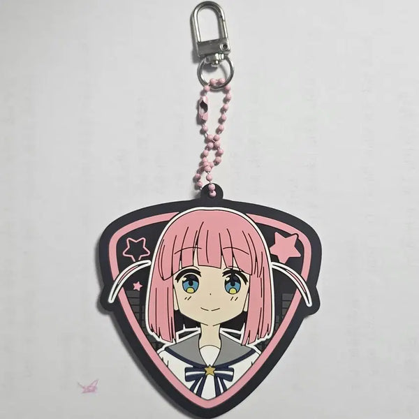 [BUNJANG] Bocchi the Rock! Ichiban Kuji Vol. 2 G Prize Rubber Coaster & Keyring - Futari / 봇치더락 제일복권 vol.2 G상 러버 코스터 러버 키링 고토 후타리