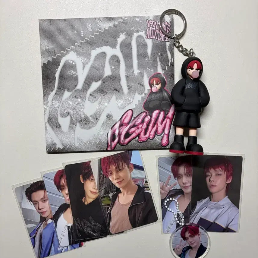 [BUNJANG] TXT Yeonjun Solo Album 'The Chaos Chapter: FREEZE' Figure & Keyring Set / 연준 껌 솔로앨범 피규어 양도