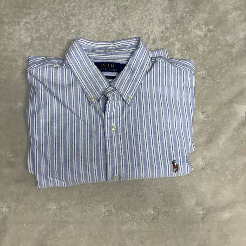 [BUNJANG] Polo Ralph Lauren Striped Shirt / 폴로 스트라이프셔츠