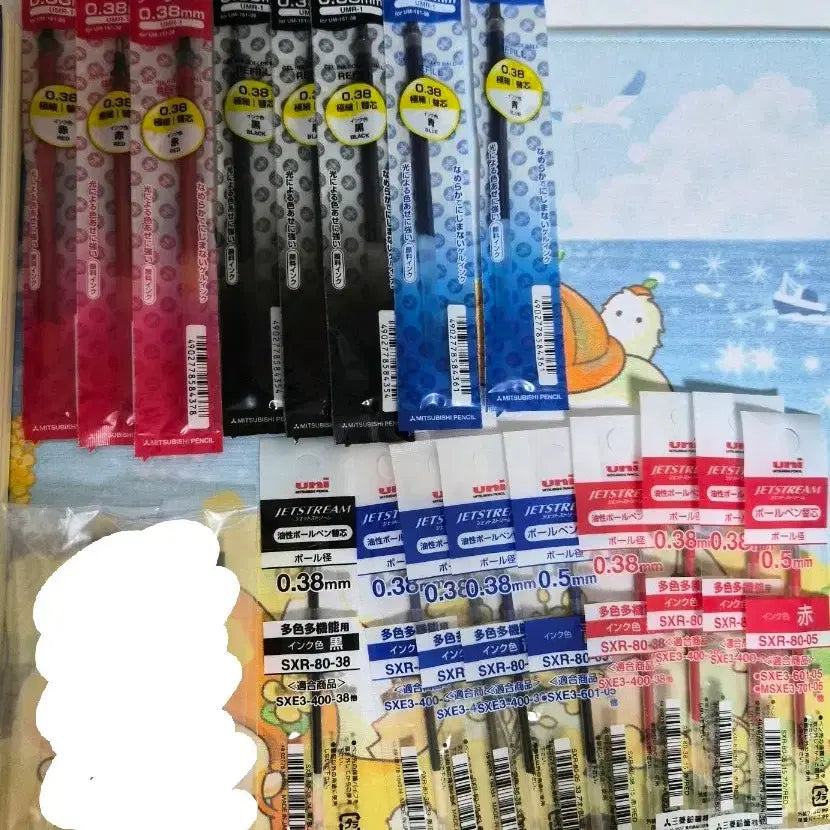 [BUNJANG] Uni-ball Signo & Jetstream Refill Pens (0.38mm & 0.5mm) / 시그노 / 제트스트림 리필심