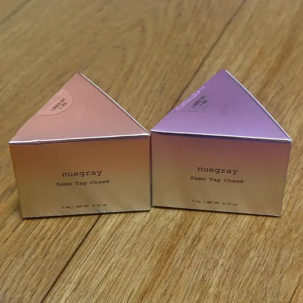 [BUNJANG] Nugray Semo Tab Cheek Milky Peach Tab, Milky Taro Tab (Sealed) / 미개봉) 누그레이 세모 탭 치크 밀키피치탭, 밀키타로탭