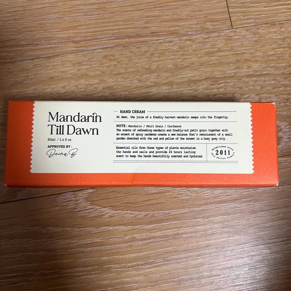 [BUNJANG] Derma:B Narrative Hand Cream Mandarin Teal Down / 더마비 내러티브 핸드크림 만다린틸던