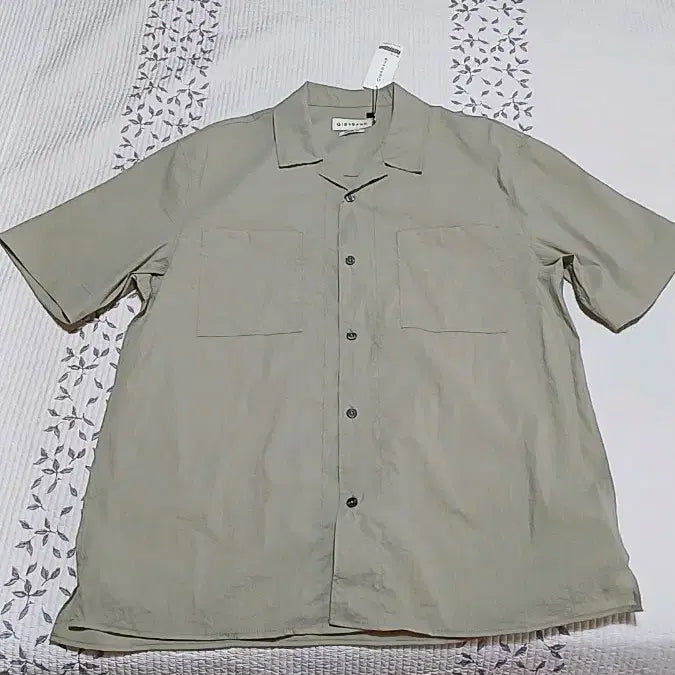 [BUNJANG] Giordano Nylon Short Sleeve Shirt XL / 지오다노 얇은나일론 반팔셔츠 실측110 가슴62 기장78
