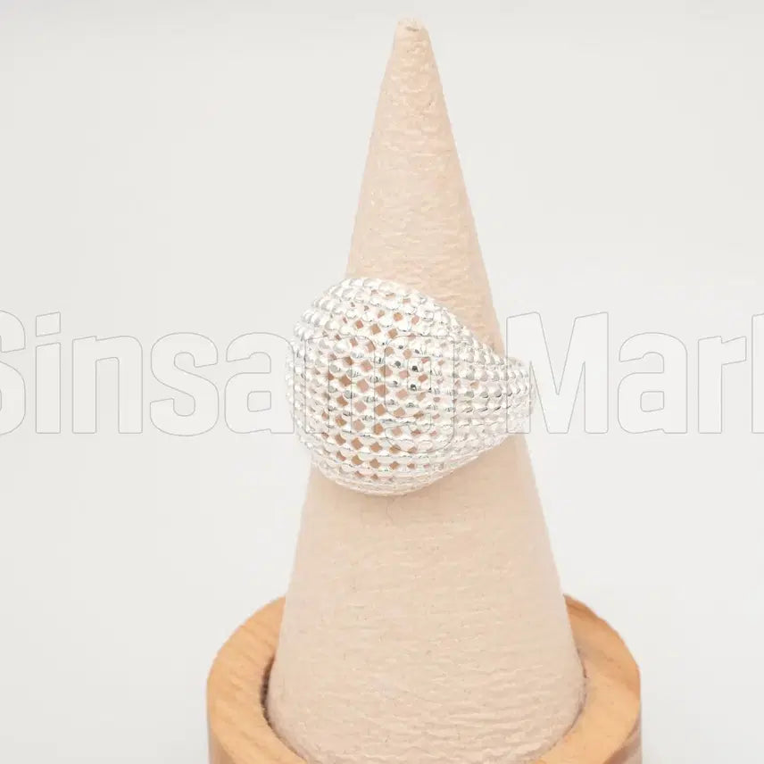 [BUNJANG] COEM Silver 925 Round Wide Volume Open Ring / [빠른발송] 코엠 실버925 패션 라운드 와이드 볼륨 오픈링
