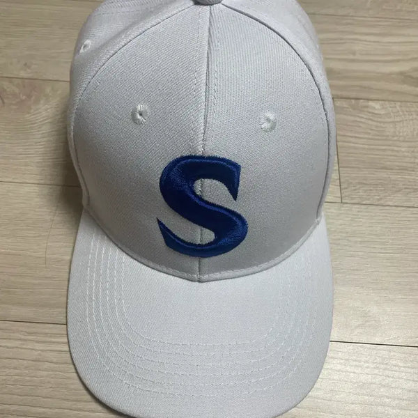 [BUNJANG] Samsung Lions 02 Old Ball Cap White / 삼성라이온즈 02올드 볼 캡 화이트