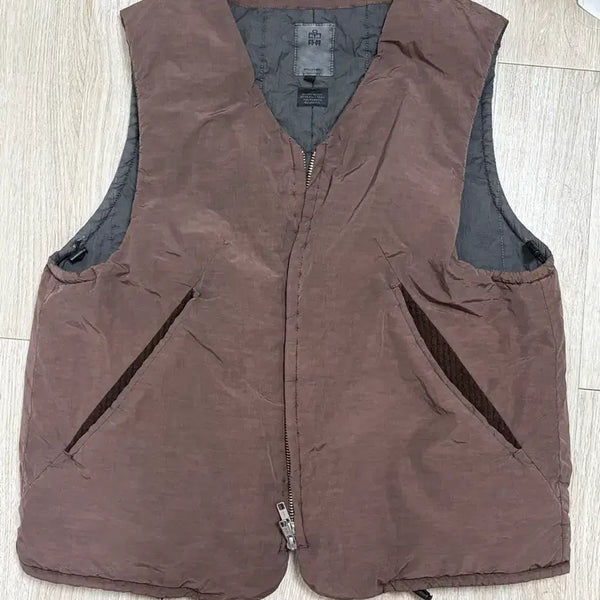 [BUNJANG] Politeure Padded Vest - Brown, Size 3 / 폴리테루 패디드 베스트 3사이즈 브라운