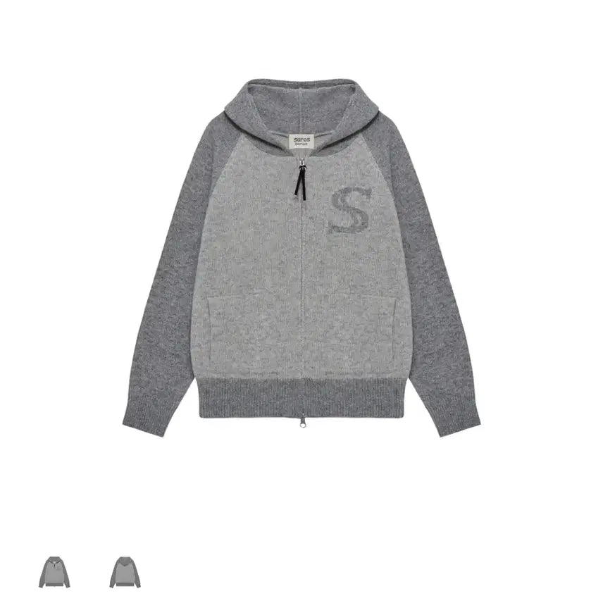[BUNJANG] Saros Hooded Zip-Up Jacket Size 1 / saros 사로스 후드집업