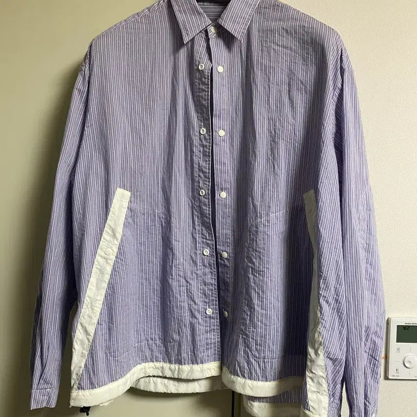 [BUNJANG] MOIF Purple Shirt Jacket / 모이프 셔츠 자켓 퍼플