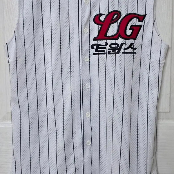 [BUNJANG] LG Twins 2004-2005 Sleeveless Home Jersey XL / [XL] LG트윈스 04-05 민소매 홈 유니폼