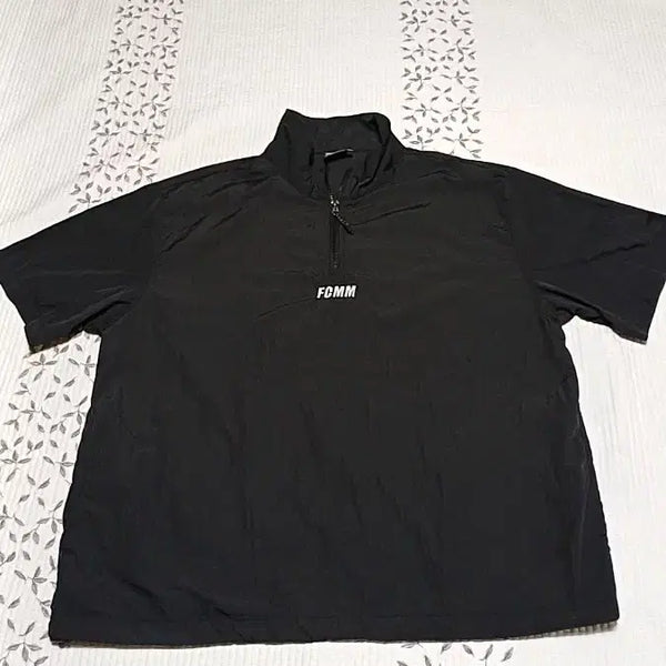 [BUNJANG] FCMM Lightweight Nylon Short-Sleeve Anorak / FCMM 얇은나일론 반팔아노락 110 가슴64 기장73