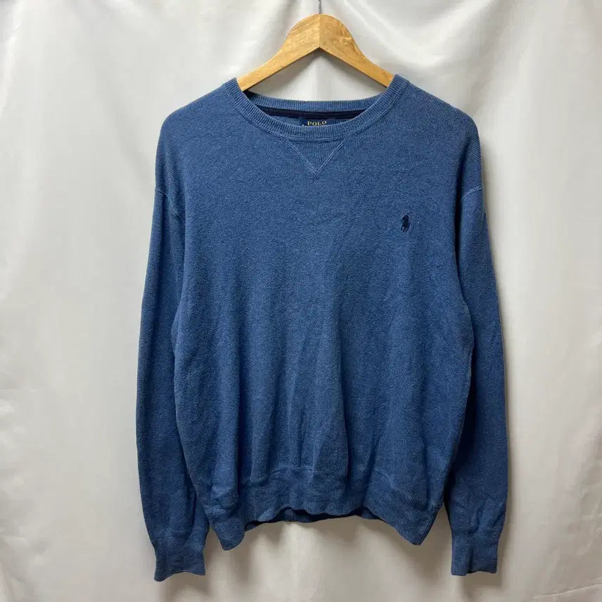 [BUNJANG] Polo Ralph Lauren Light Blue Knit Size L / [정품/L] 폴로 랄프로렌 연블루 니트