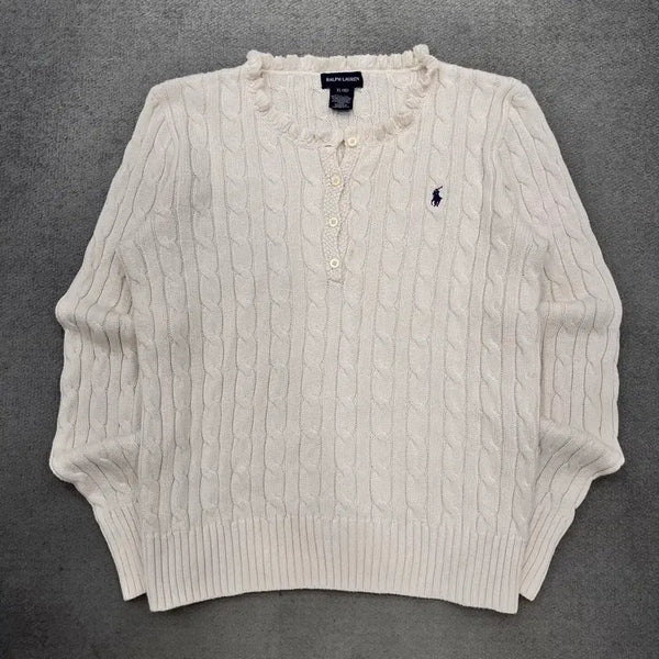[BUNJANG] Polo Ralph Lauren Cable Knit Sweater XL / XL 폴로 랄프로렌 케이블 니트