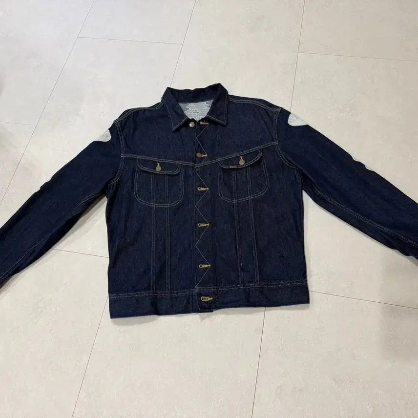 [BUNJANG] Kapital Bone Denim Jacket / 캐피탈(kapital) 본 데님 자켓 48